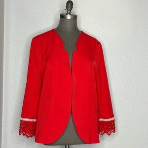 Faisca New no tags Red Jacket / size L